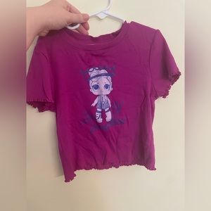 LOL doll crop top